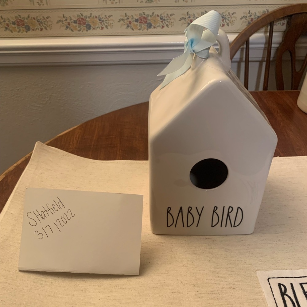 Baby bird rae dunn bird nest
